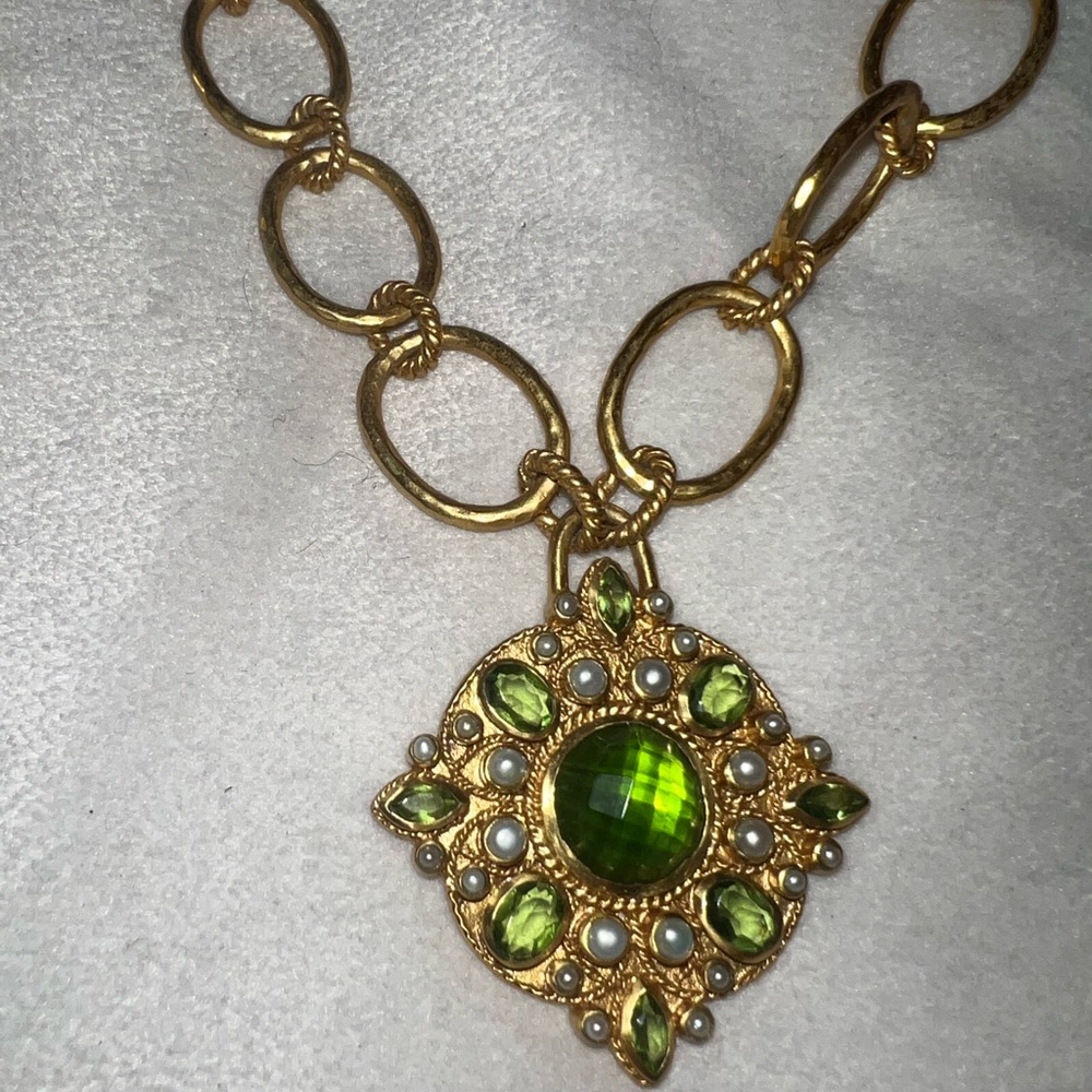 Julie Vos Jade Green Jewelry set - Picture 3 of 13